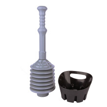 JS Jackson leverer gr blg harmonika toiletstempel med sort opbevaringsbakke