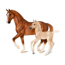 Breyer Horses Freedom Series | Power & Precision Horse & Foal -setti | Hevoshahmo | 9"""" P x 7"""" K | Malli #B-FS-10251