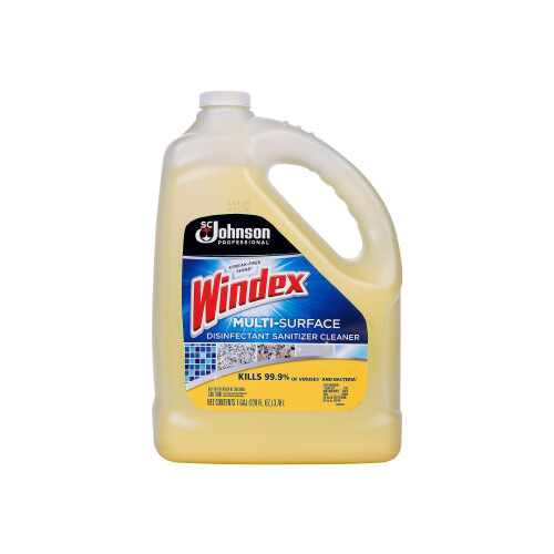 Windex Multi-Surface Disinfectant Cleaner  Citrus  1 Gal Bottle