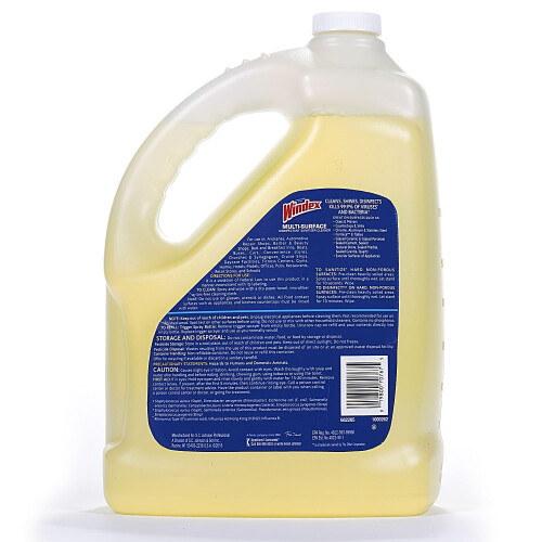 Windex Multi-Surface Disinfectant Cleaner  Citrus  1 Gal Bottle 2