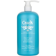 CRACK HAIR FIX Clean & Soaper Shampoo med pump - Fuktar & Skyddar Hår från Torrhet (33.8 oz)