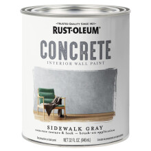 Tintas de Parede Interior Rust-Oleum 379908, Quart, Calçada, 0.25 Galão (Pacote de 1)