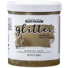 Rust-Oleum 360221 Glitter Interior Wall Paint Rose Gold 28 FL Oz (pachet de 1)