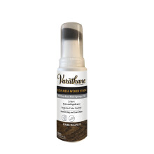 Varathane 368029 Mindre Rörigt Träbehandling och Applicator, 4 oz, Mörk Valnöt