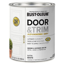 Rust-Oleum 369384 U?a uscata avansata ?i garnitura de vopsea alb alb