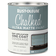 Rust-Oleum 371675 Paint Ultra Matte Chalked 30 oz Blue Harbour
