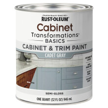 Rust-Oleum 372009 Trasformazioni di base mobile e vernice rivestimento cadetta grigio 32 fl oz 0,25 galloni (confezione di 1)