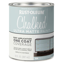 Branduri Rust-Oleum 1 QT 285139 Serenity Blue Chalkd Ultra Mat Paint 30 FL Oz (pachet de 1)