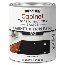 Rust-Oleum 372012 Trasformazioni di base mobile e vernice rivestimento Quote nero 32 fl oz (confezione di 1)