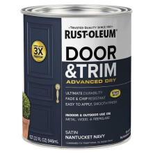 Rust-Oleum 369386 U?a uscata avansata ?i garnitura de vopsea din satin Nantucket Navy