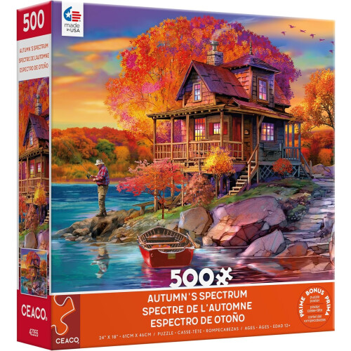 Ceaco - Autumn's Spectrum - 500 Piece Jigsaw Puzzle