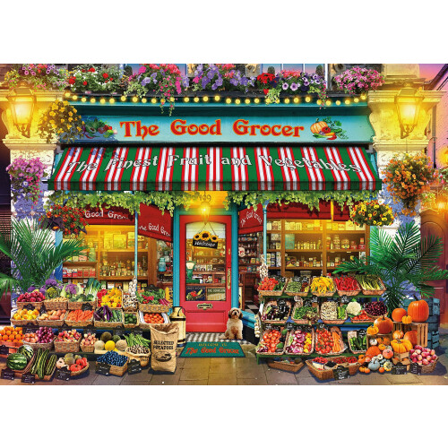 Ceaco - Gary Walton - Shop Windows - Good drogheria - puzzle da 1000 pezzi 1