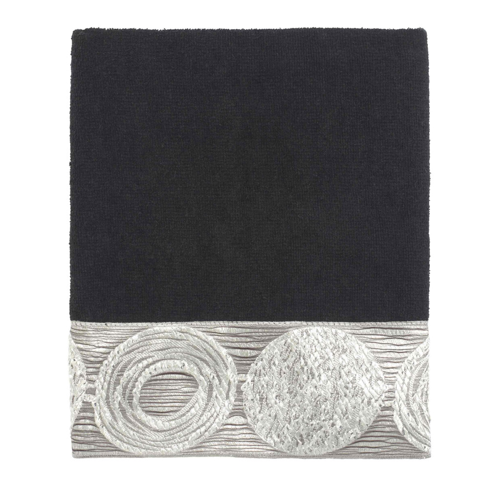 Avanti Linens Galaxy Hand Towel  Black-image-OPC-PHRD9W8-NEW