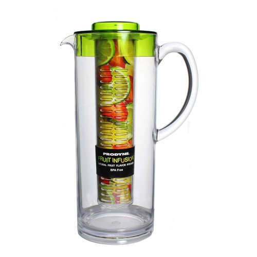 Prodyne Trim Fruit Infusion Pitcher 60 oz Grn 2