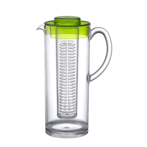 Prodyne Trim Fruit Infusion Pitcher 60 oz Grn 1