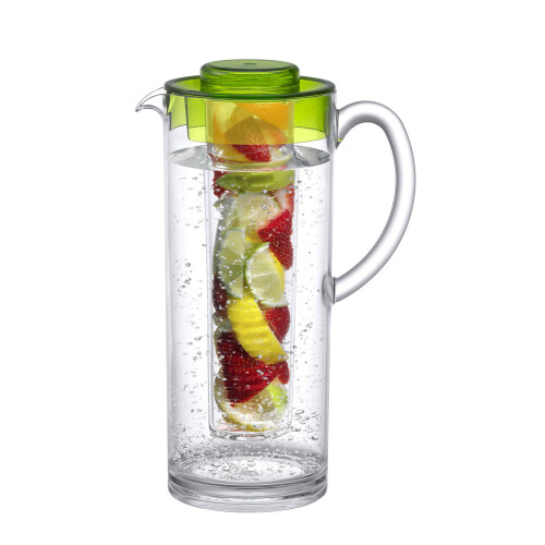 Prodyne Trim Fruit Infusion Pitcher 60 oz Grn