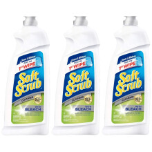 Soft Scrub Cleanser with Bleach 36 Fluid Ounce (Pack of 3)