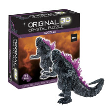 Bepuzzled Godzilla Ultra Deluxe 3D-Kristallpuzzle fr Godzilla-Liebhaber, Sammler und Puzzler ab 12 Jahren