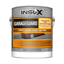 Inl-X Egg310s9a-1k Garage Guard wasserbasierte Epoxy Halbgloss-Farbe 1 Gallonen Kit Showroom Grau