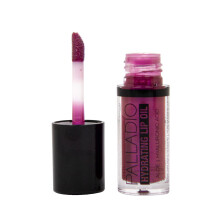 Palladio Hydrating Lip Huile infus   e avec un acide hyaluronique Formule non collante brillance subtile avec un rouge     l   vres liquide de couleur