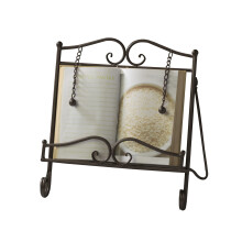 Tripar Swirl Design Metal Cookbook Stand Tablet iPad Catalog Cookbook Recept Holder Portable Justerbar fristende