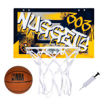 Franklin Sports NBA Denver Nuggets Canestro da Porta - Canestro per Bambini con Mini Pallone