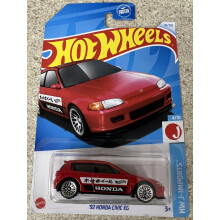 Hot Wheels Rojo 92 Honda Civic EG 95/250 HW J-Imports 4/10