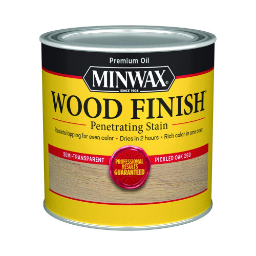 Minwax 226004444 Ξύλινο Φινίρισμα, Ξυλόχρωμα, 1/2 Πίντα