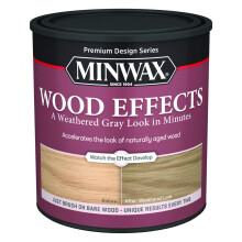 qt Minwax 40214 Verweerd Grijs Hout Effect Watergedragen Houtversneller