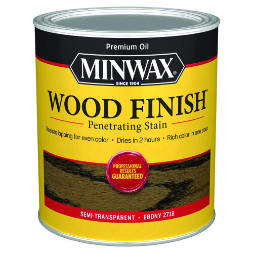 Minwax 70013444 Holzbeize, 1 Quart (Packung mit 1), Ebenholz, 32 Fl Oz