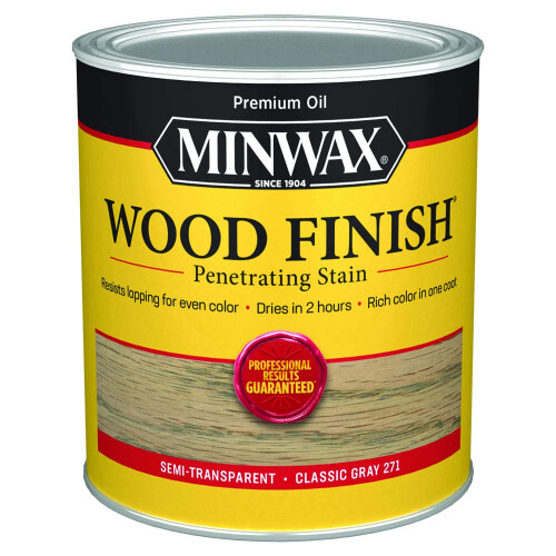Qt Minwax 70048 Finition en bois gris classique