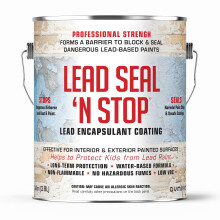 Lead Seal n Stop Lead Encapsulant Coating - Stopt en kapselt loodgebaseerde verven binnen en buiten in - langdurige bescherming voor uw hele gezin -