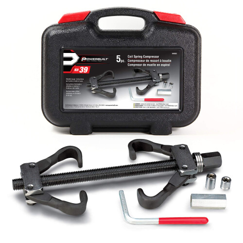 Powerbuilt Spulenfeder -Kompressor -Werkzeug -Kit 5 -Stck gerade oder gebogen