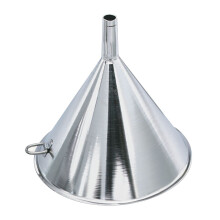 Vollrath-suppilo 6 3/8 unssia hopeaa