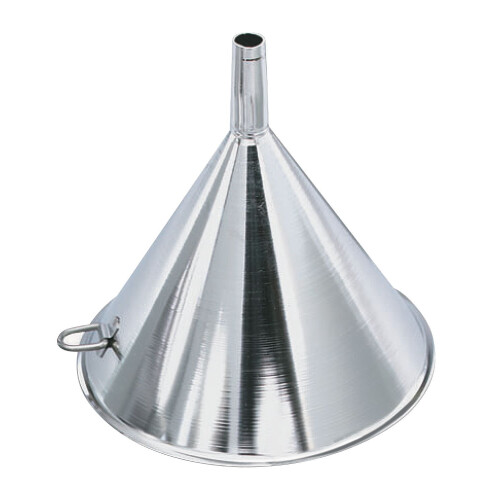 Vollrath-suppilo 6 3/8 unssia hopeaa