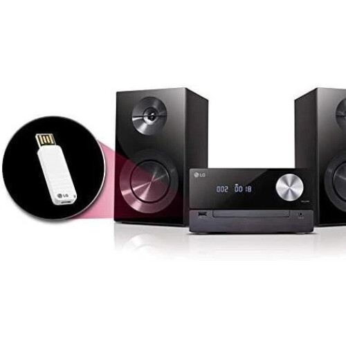 Refurbished LG LG Electronics CM2460DAB Micro Hi-Fi Audio System Speaker 2