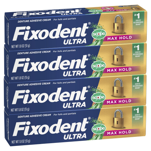 Ultra Max Hold Plus Scope Secure Denture Adhsiv