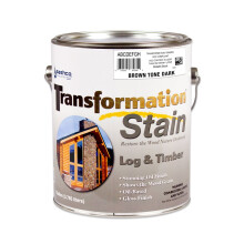 Sashco Transformation Log and Timber Stain 1 gallon hink Brun Tone Dark (Pack of 1)