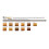 Sashco Transformation Log and Timber Stain, 1 Gallone Eimer, Rotton, Dunkel (1 Stck) 3