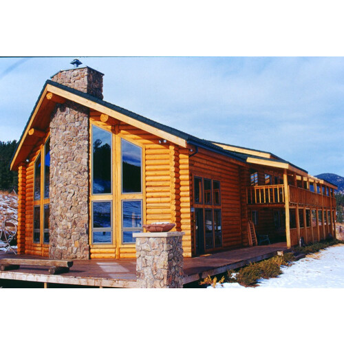 Sashco Transformation Log and Timber Stain, 1 Gallone Eimer, Rotton, Dunkel (1 Stck) 1