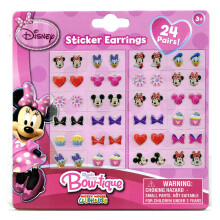 Disney Junior Minnie Mouse Bowtique Sticker Ohrringe 24 Paar Mdchen verkleiden sich
