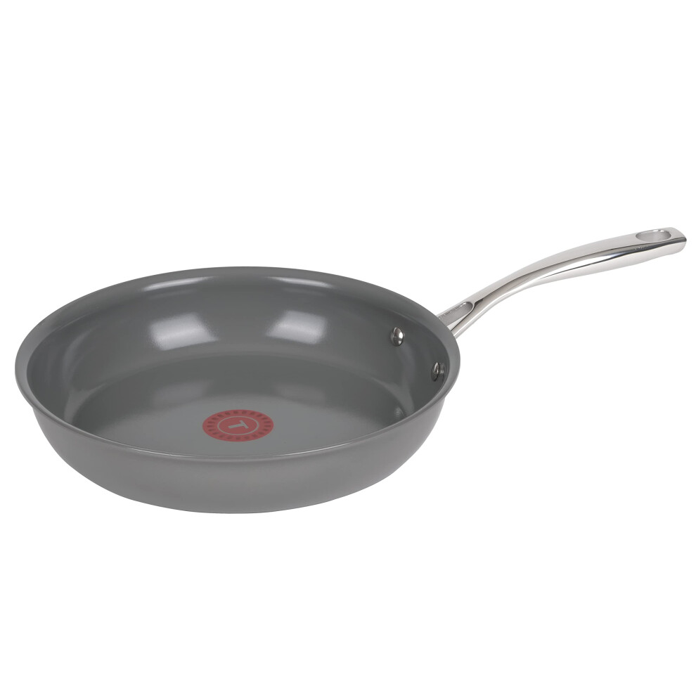 Tefal T-Fal Ceramic Excellence Reserve Nonstick Fry Pan 12 Inch Induction Cookware Pots And Pans Dishwasher Safe