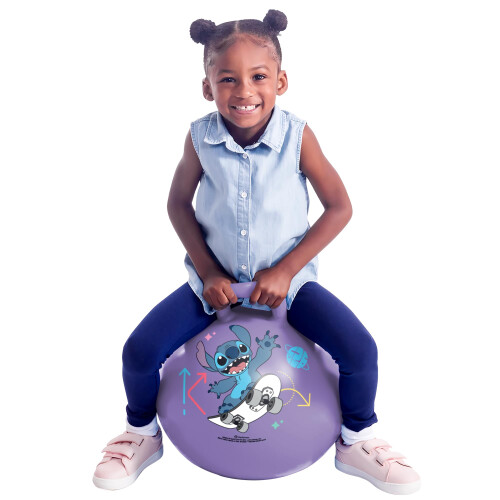 Bola de salto Hedstrom Disney Stitch Hopper para crianas de 15 polegadas (55-9733) 2