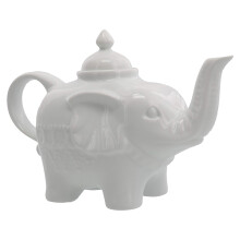 BIA Cordon Bleu 28-Ounce Elephant Teapot White (901194S1SIOC)