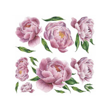 RoomMates RMK3893GM Large Peony Peel and Stick Giant Wall Decals