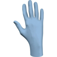 SHOWA 7502PF Biodegradable Powder-Free Nitrile Disposable Safety Glove  Food Safe  2.5 Mil Thick  9.5"""" Length  XX-Large (1 Box)
