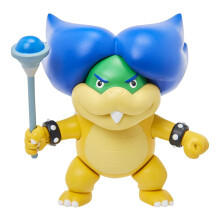 Super Mario 4"""" Ludwig Von Koopa Articulated Figure with Magic Wand Accessory