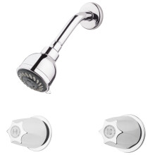 PFISTER Dusch Trim Kit Valve and Cartridge inkluderade 2-handtag metallknapp Handtag Polerad kromfinish LG073120