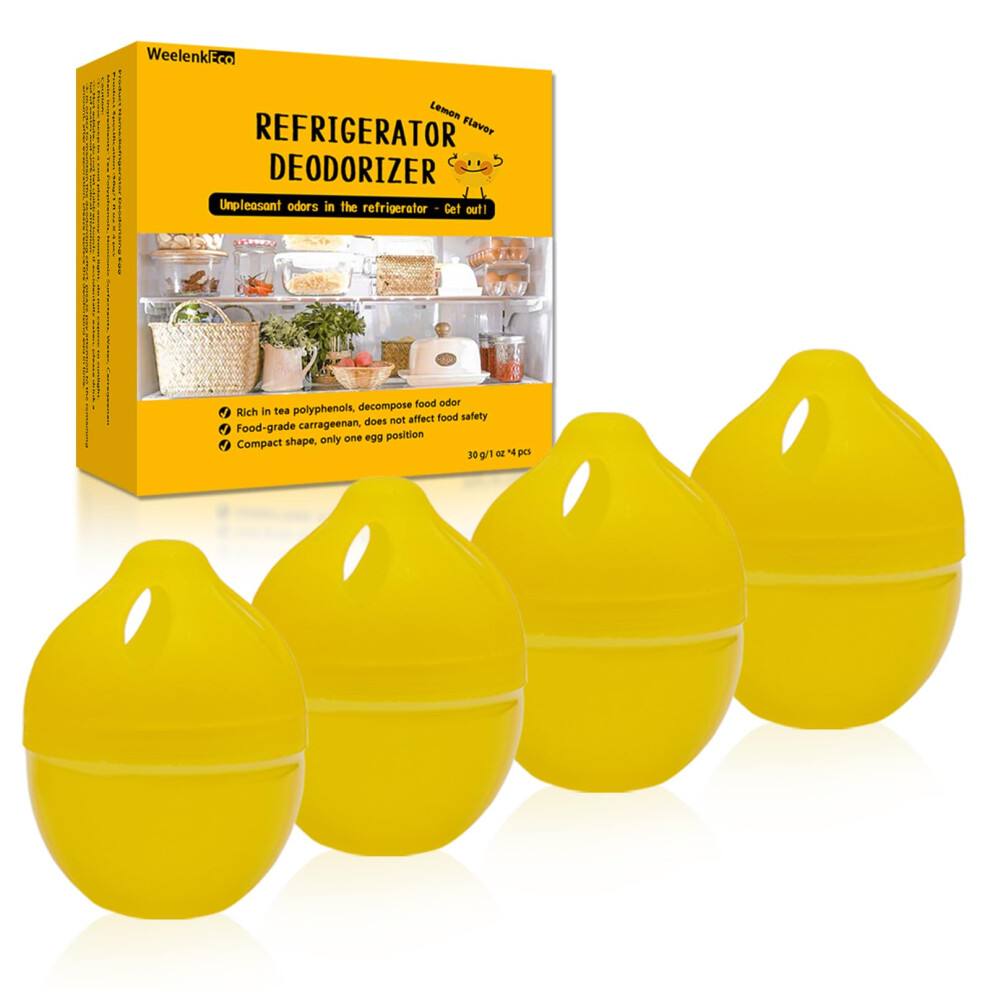 WeelenkEco Refrigerator Deodorizer  Fridge Deodorizer More Effective Than Baking Soda  Refrigerator Odor Absorber for Refrigerator Freezer and Fr-image-OPC-PHRDC55-NEW