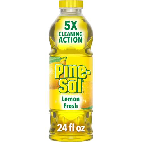 Pine-Sol Multi-Surface Cleaner  Lemon Fresh  24 Fluid Ounces